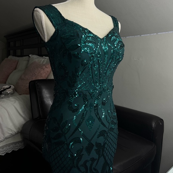 Dresses Long Emerald Green Dress Poshmark